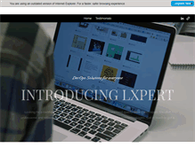 Tablet Screenshot of lxpert.info